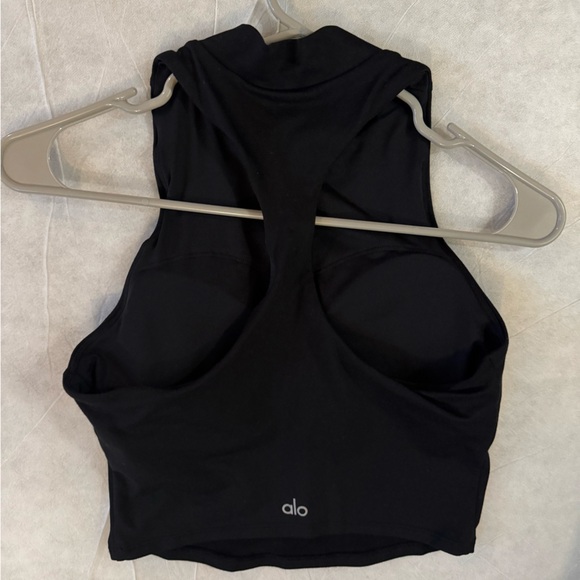Alo Alosoft Top That Bra Tank in Black (Size S) - Picture 7 of 8